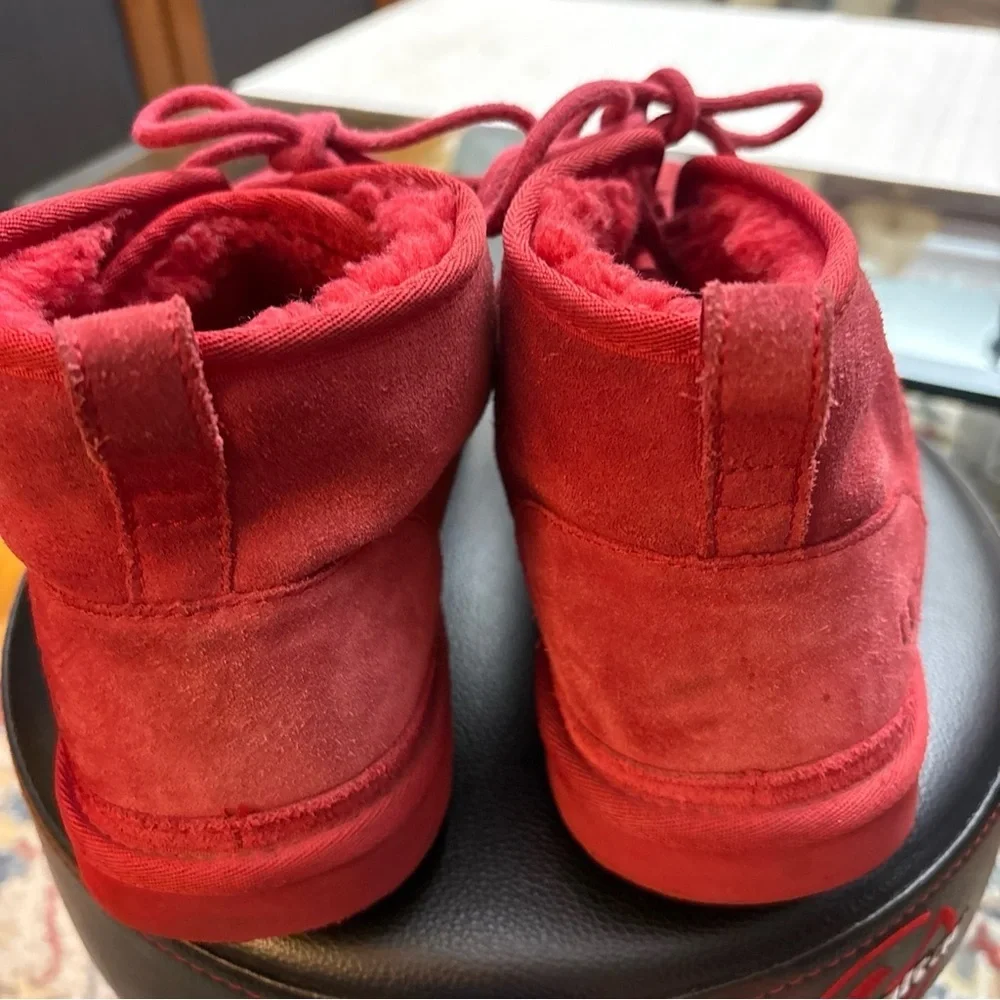 UGG Men's Red Suede Boots size 13